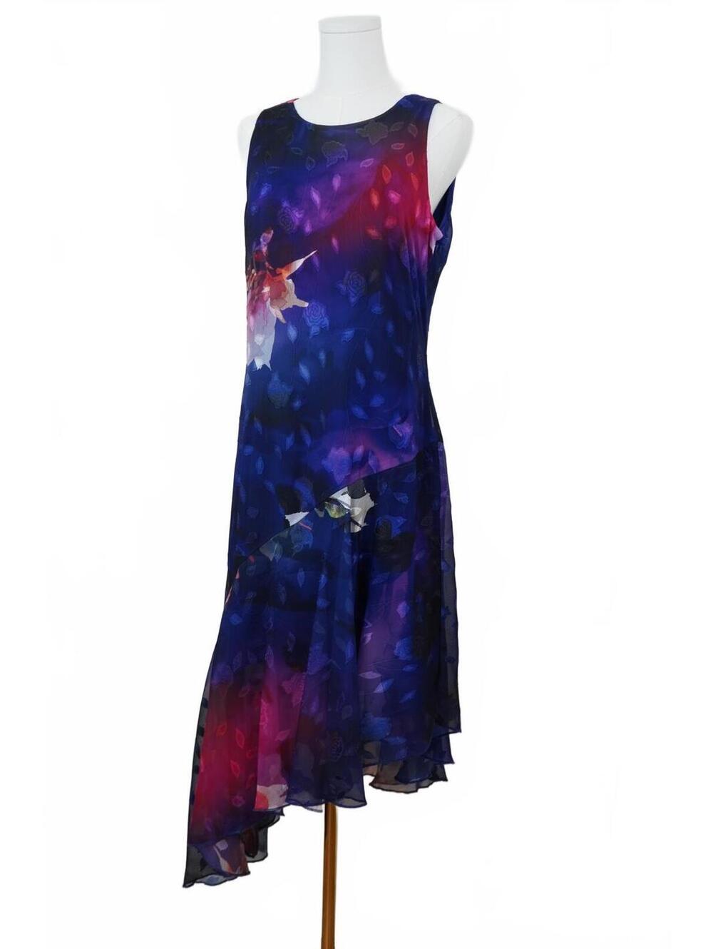Donna‎ Karan Floral Multicolour Dress size 8